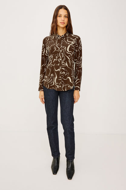 Kate Gömlek - Kahverengi Colt