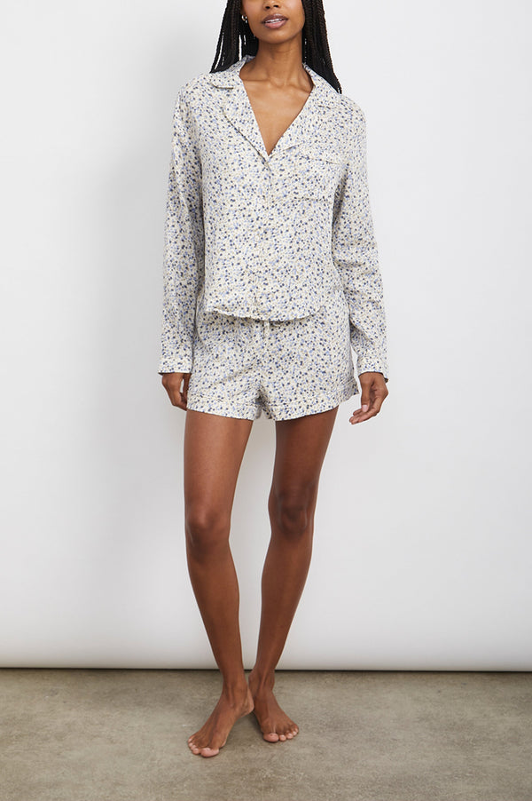 Kellen Pijama Takımı - Mavi Azelea