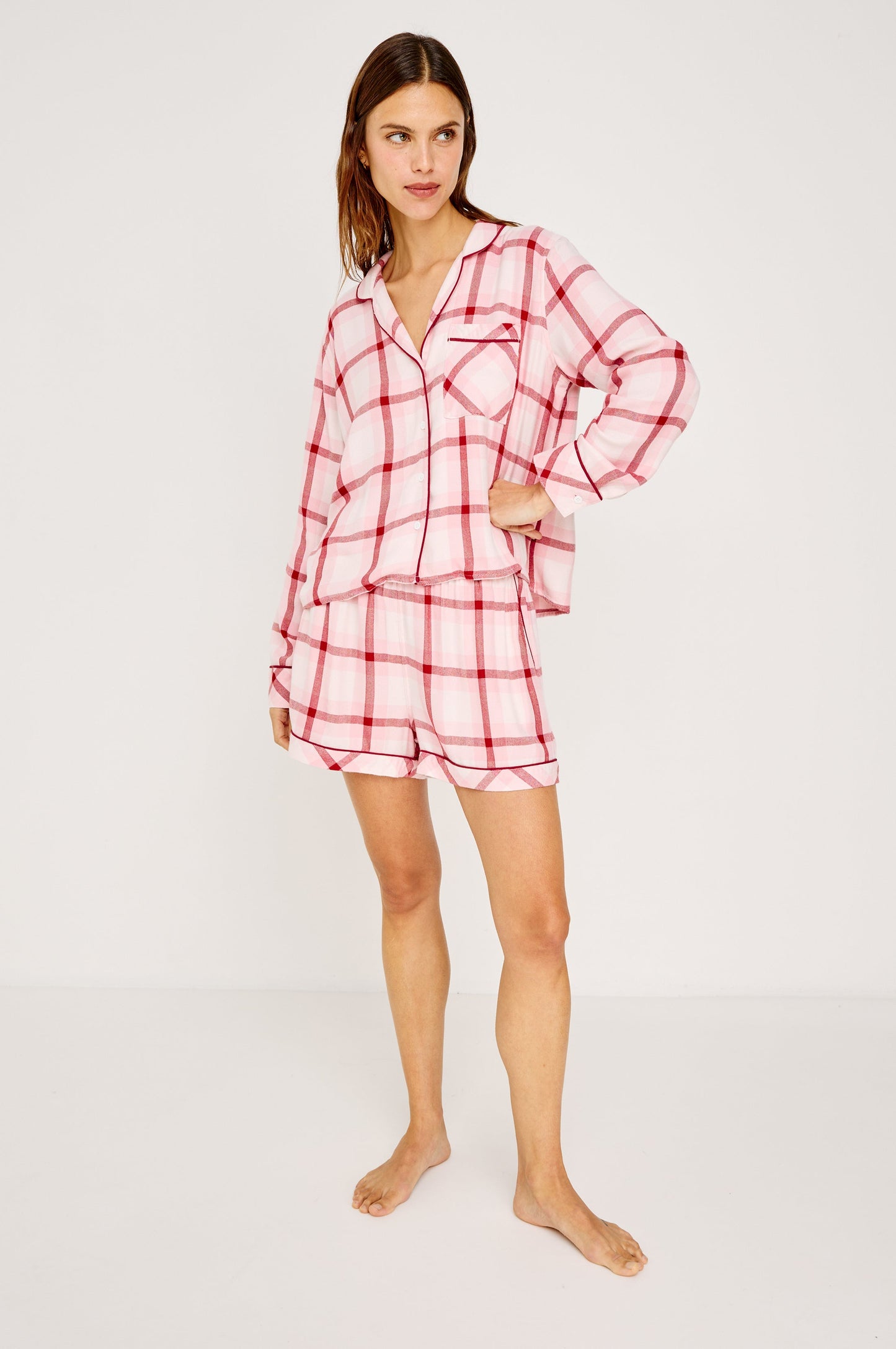 Kellen Pijama Takimi - Pembe Kiraz