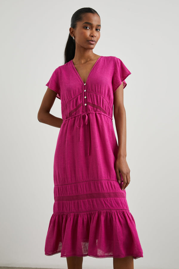 Kıkı Elbise - Işıltılı Dantel Detaylı