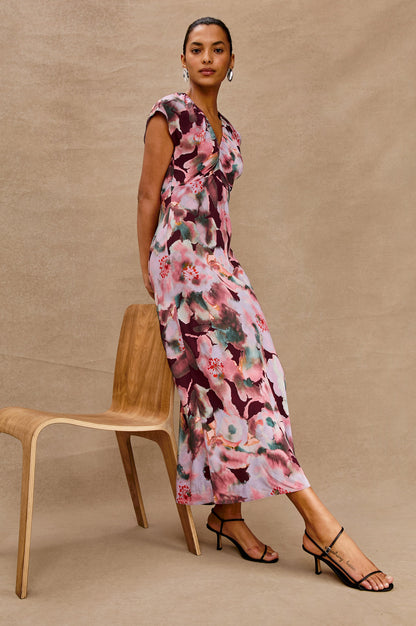 Saray Elbisesi - Macenta Verbena