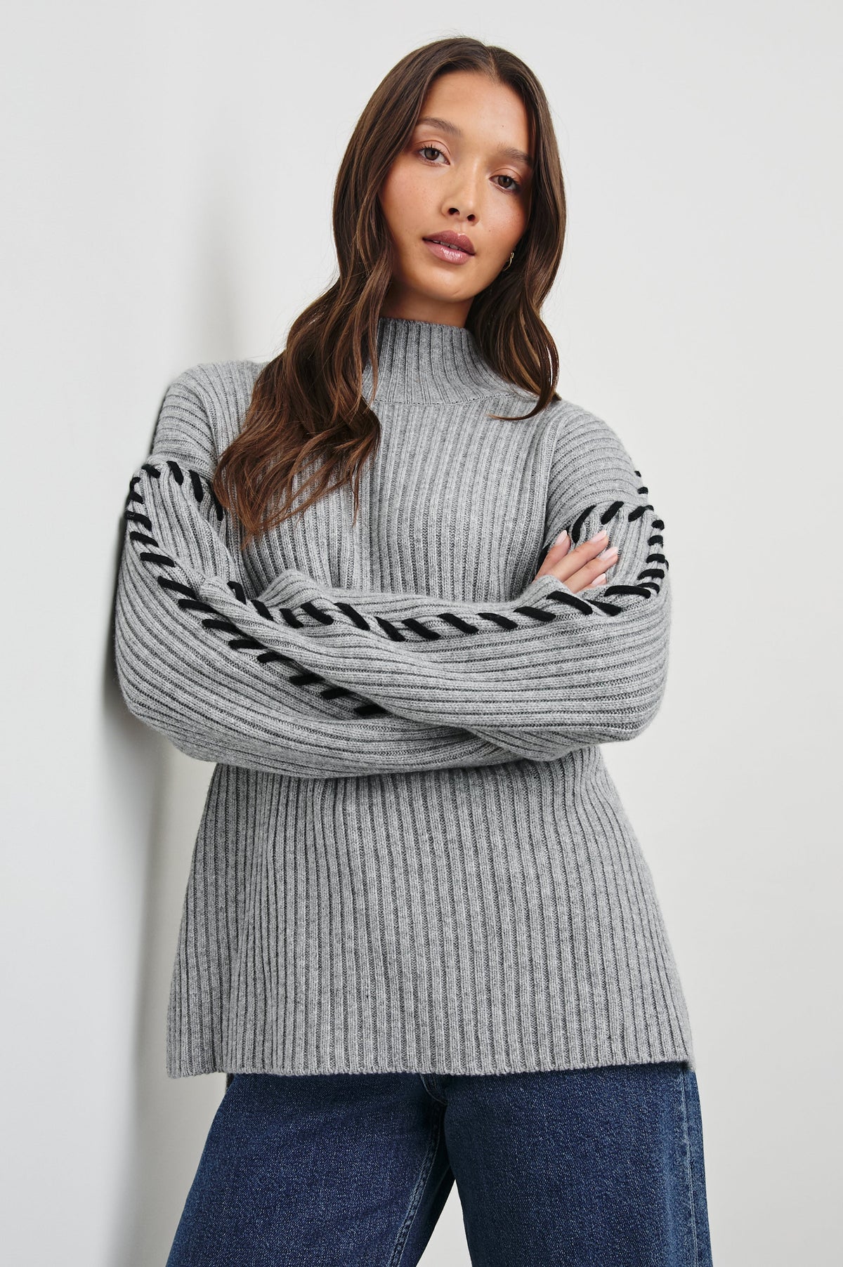 Lıam Sweater - Heather Grey