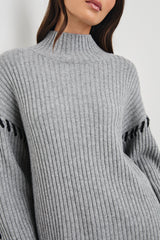 Lıam Sweater - Heather Grey