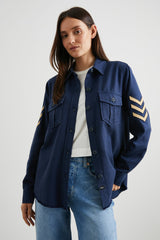 Loren Gömlek Ceket - Lacivert