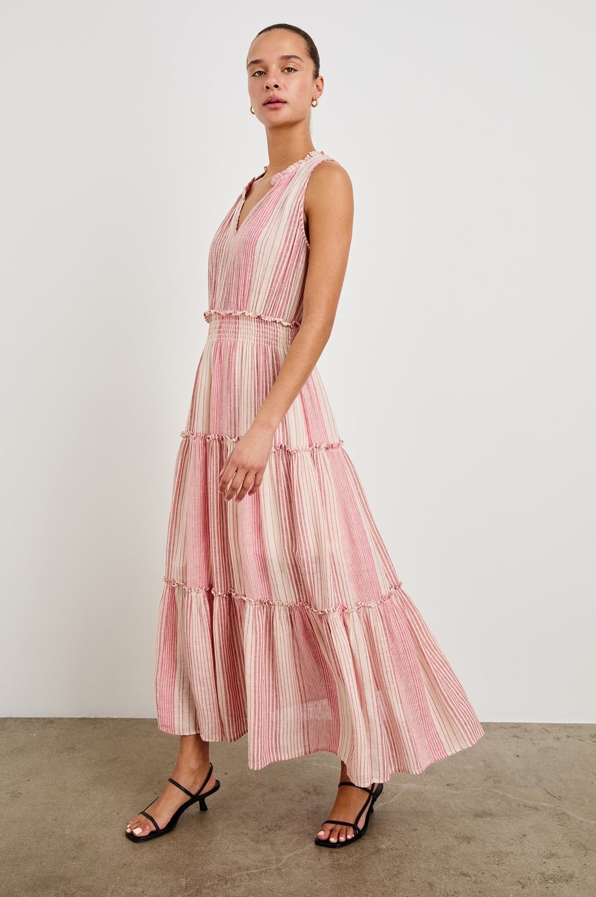 Loulou Elbise - Salerno Çizgili