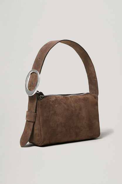 Lucca Omuz Çantasi - Espresso Süet