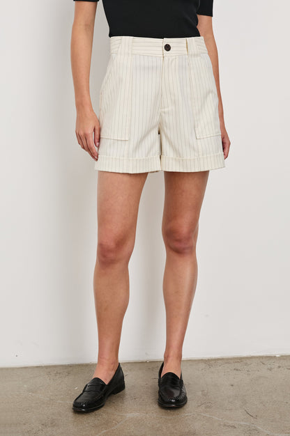 Maryam Short - Biğ Ağaci Çizgili