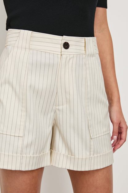 Maryam Short - Biğ Ağaci Çizgili