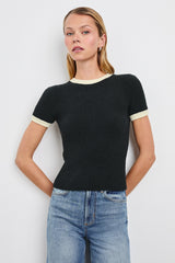 Meredıth Top - Siyah Fildişi