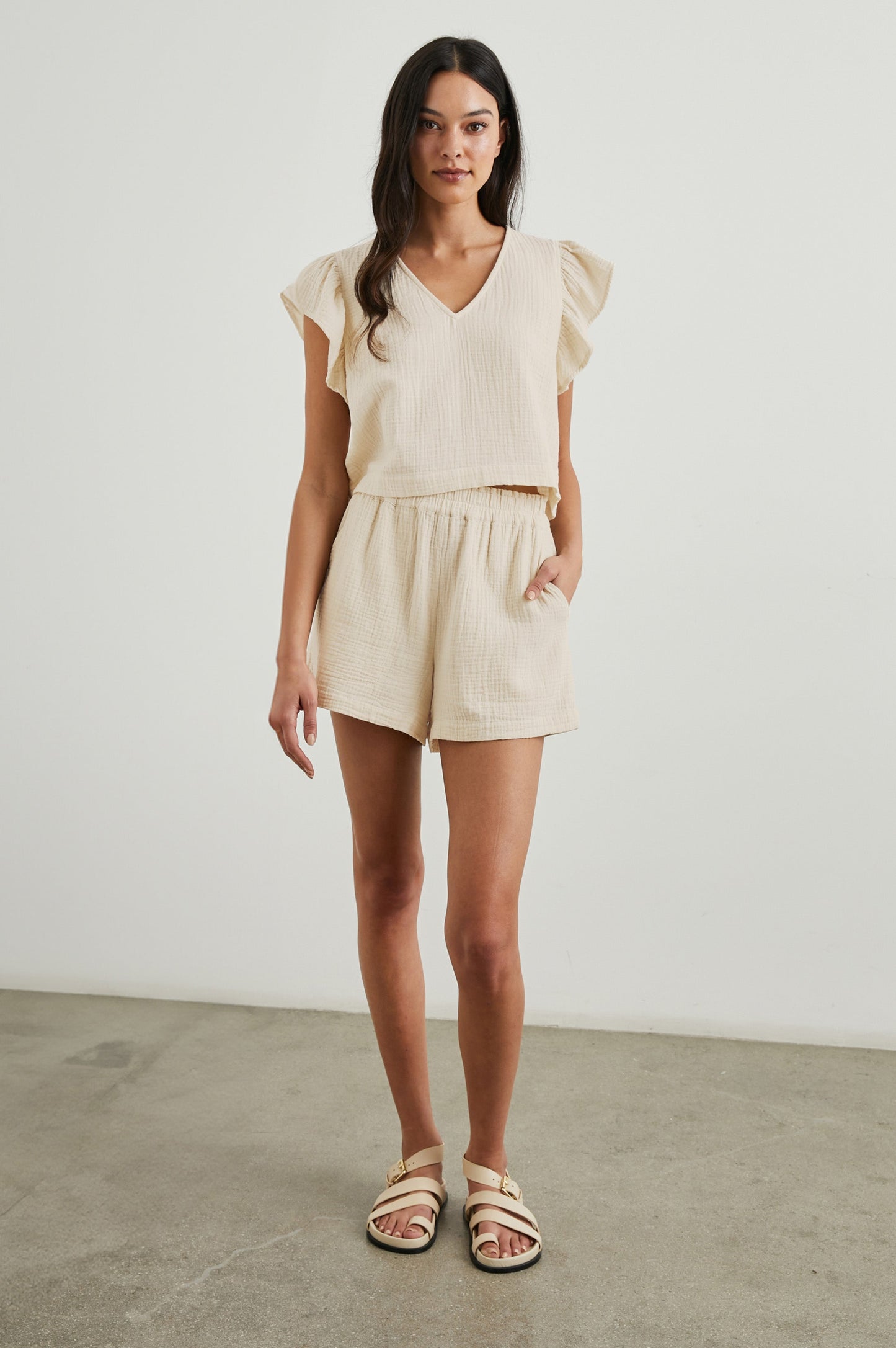 Miley Top - Flax