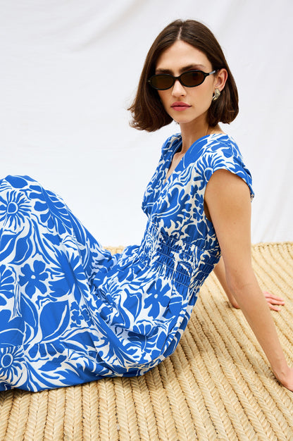 Roxanne Elbise - Mavi Riviera