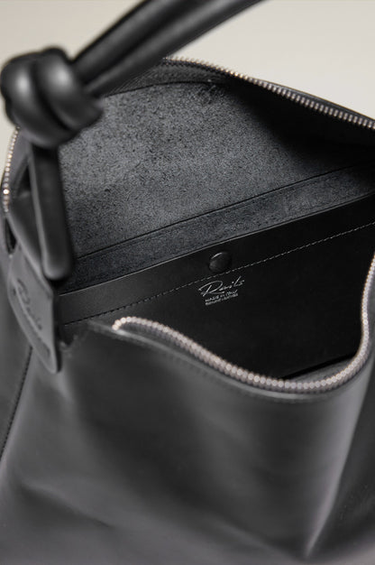 Siena Hobo Çanta - Siyah Deri