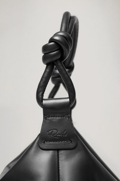 Siena Hobo Çanta - Siyah Deri