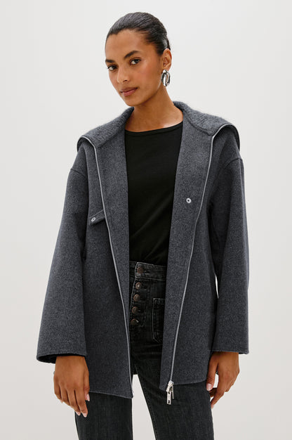 Silves Ceket - Kömür Grisi