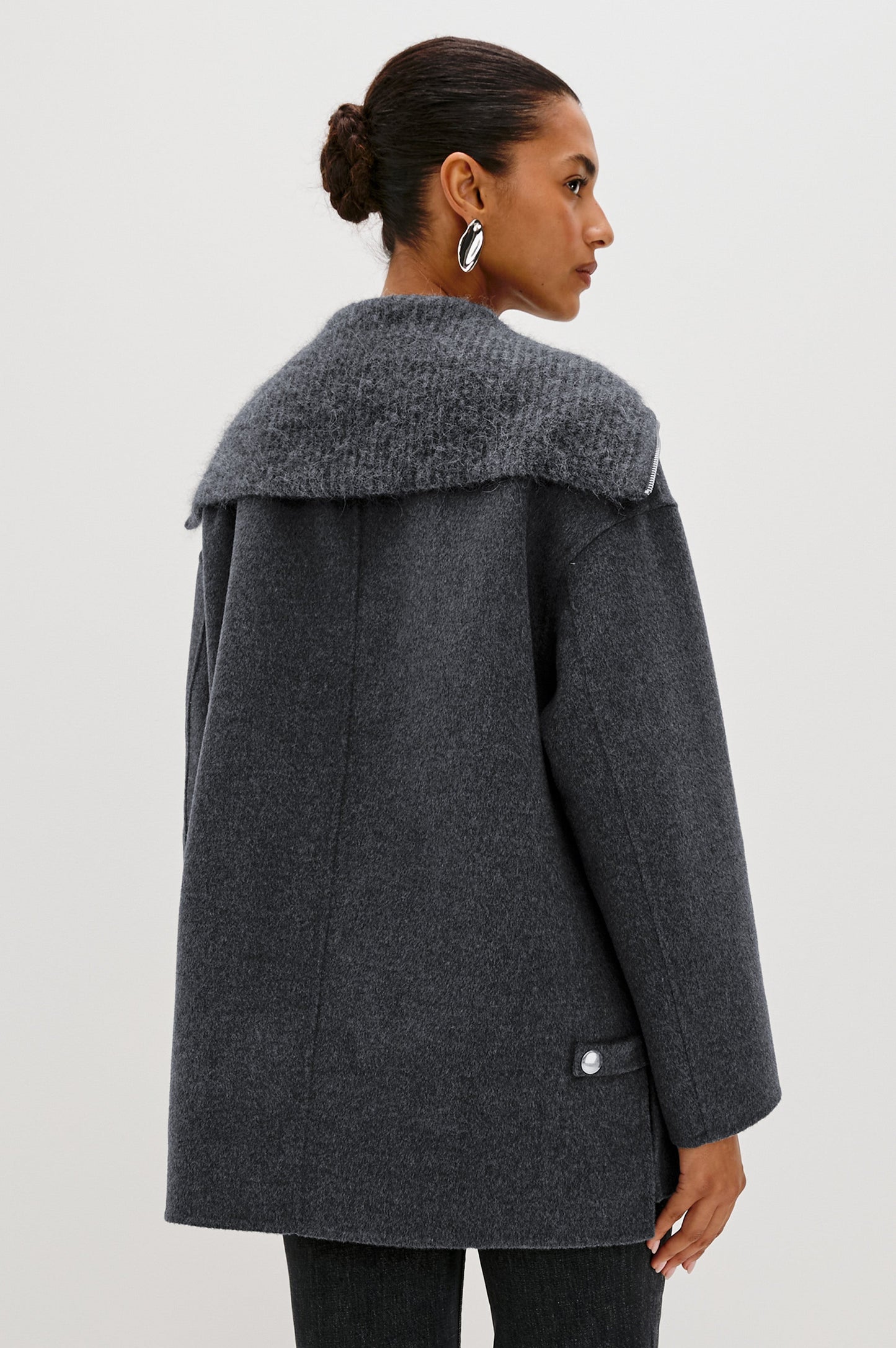 Silves Ceket - Kömür Grisi