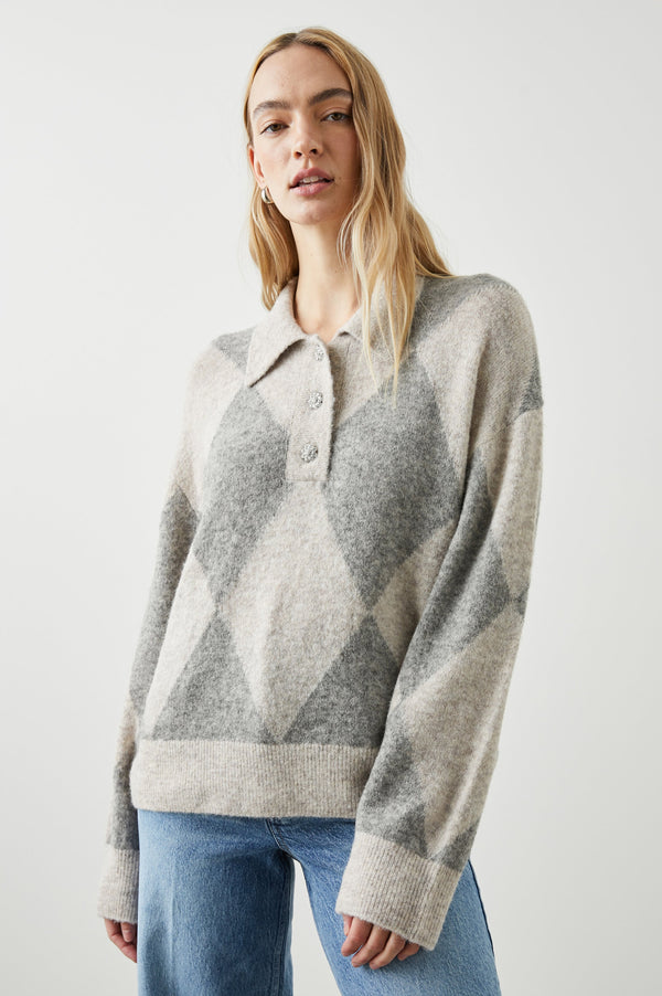Skye Sweater - Heather Argyle