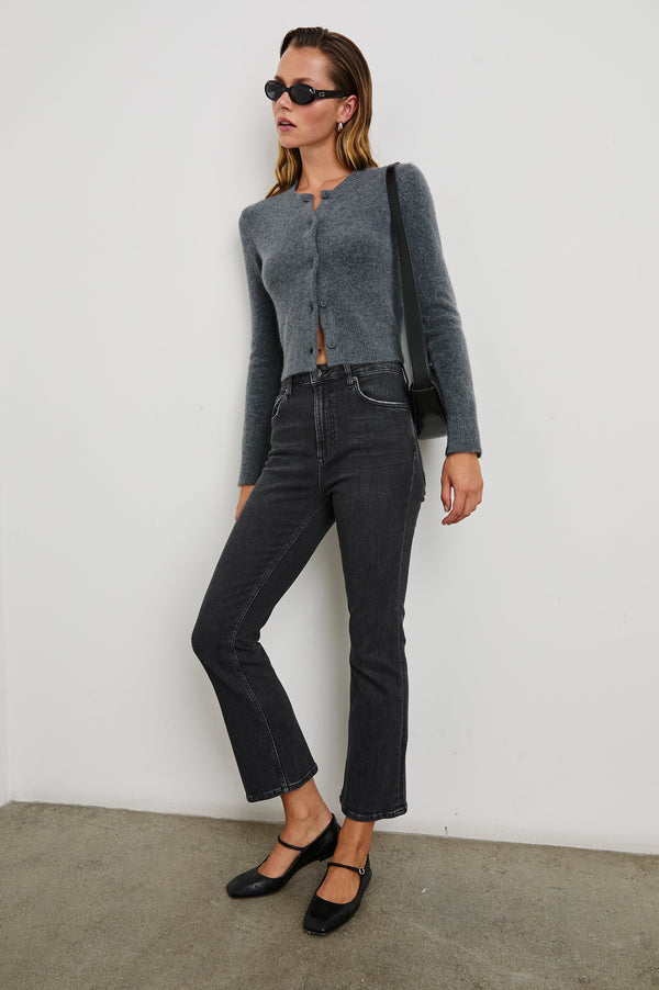 Sunset Crop Slım Fare - Black Pearl