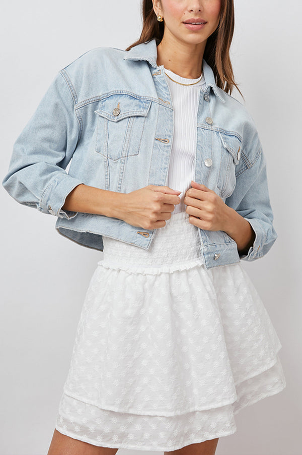 Indıo Ceket - Solmuş Mavi Sıkıntı