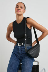 Yarışçı Tank - Gerçek Siyah