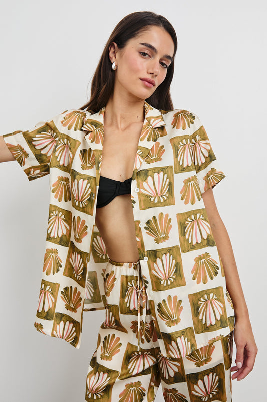 Theis Gömlek - Ekose Desenli Kabuklar