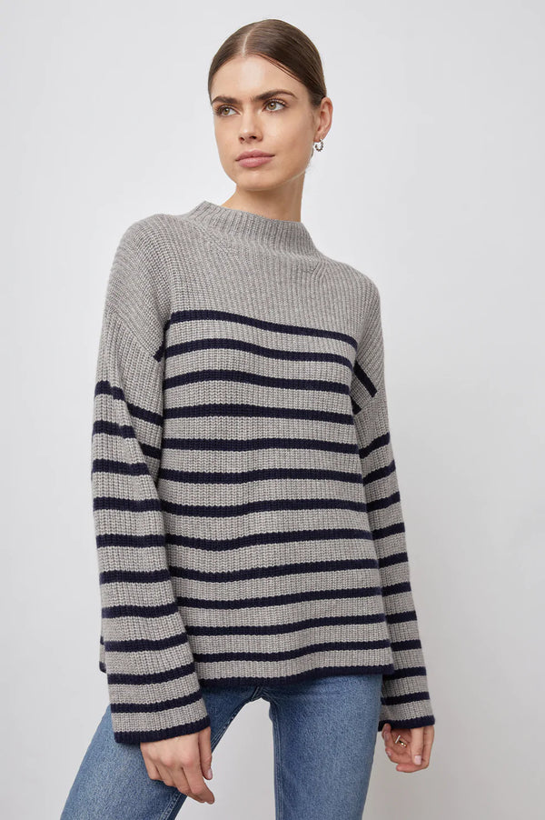 Claudıa Sweater - Lacivert Çizgili