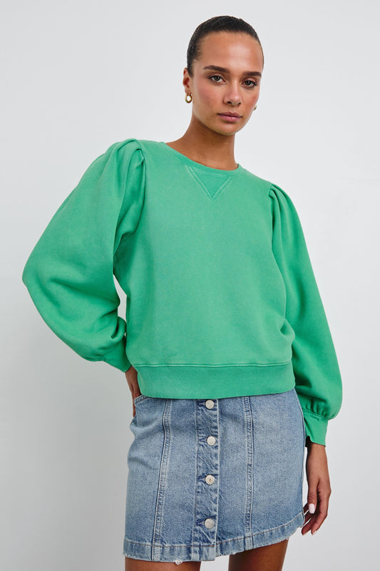 Tiffany Sweatshirt - Kelly Green