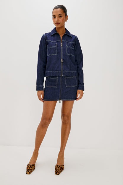 Trabuco Ceket - Koyu İndigo