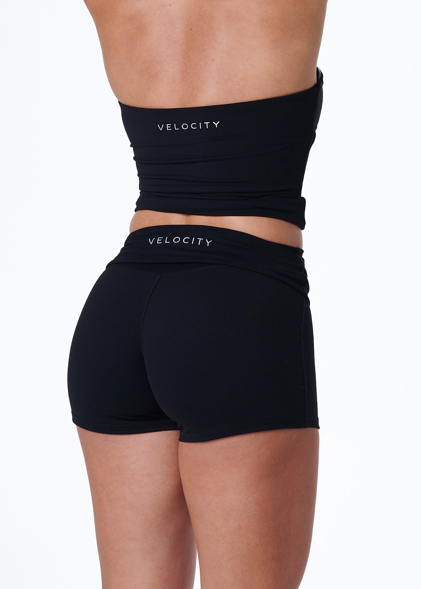 Katlanabilir Şort - Siyah