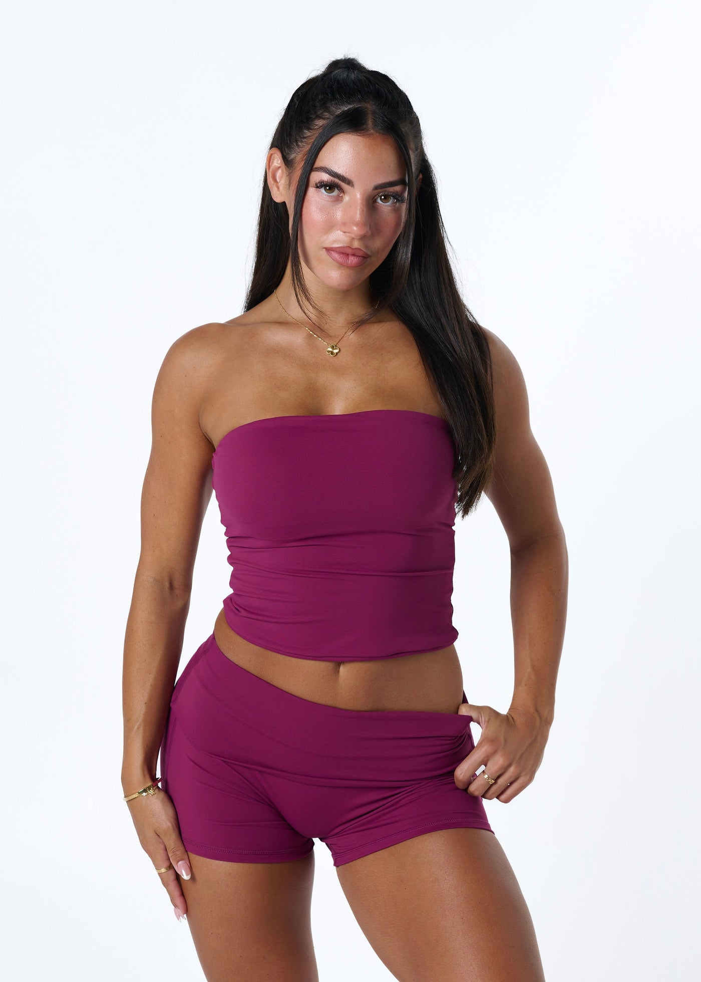 Form Bandeau Üst - Berry