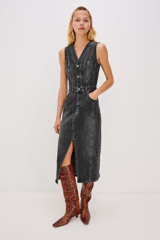 Westwood Elbise - Siyah İnci