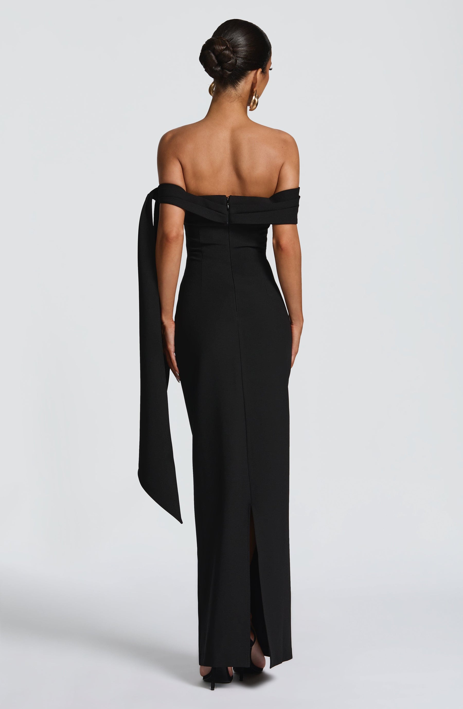 Addie Maxi Elbise - Siyah