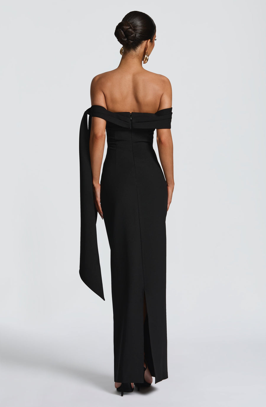 Addie Maxi Elbise - Siyah