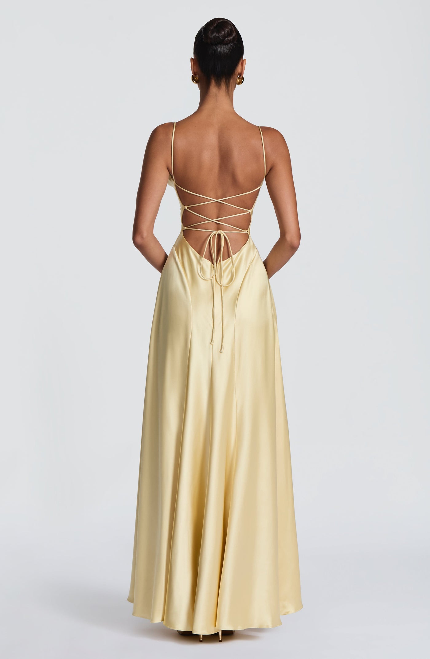 Adelina Maxi Elbise - Limon