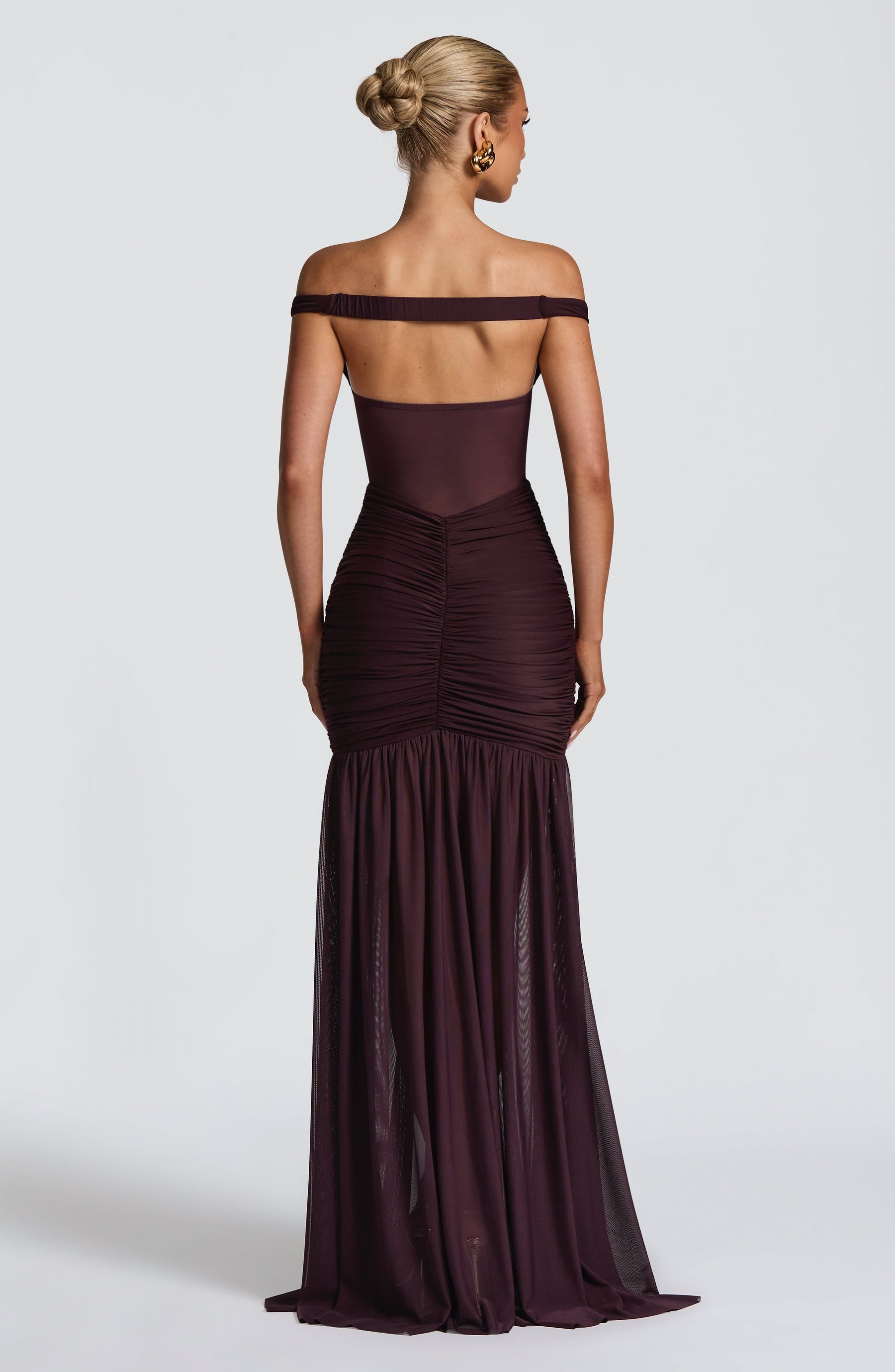 Alaia Maxi Elbise - Erik Rengi