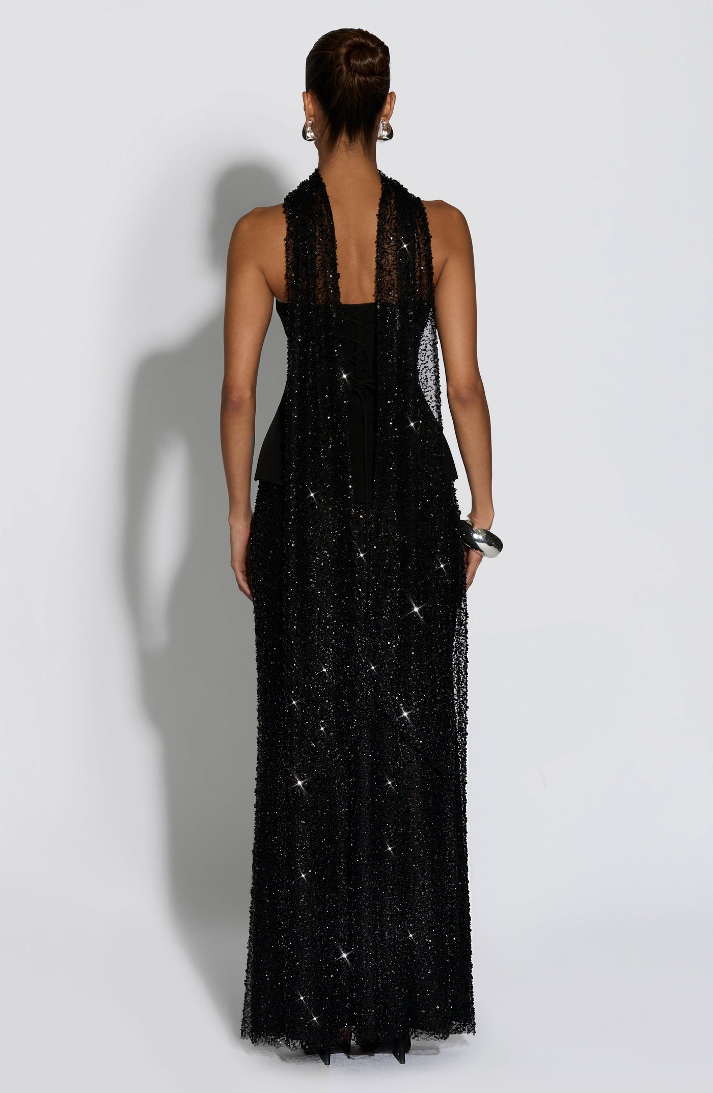 Allaire Maxi Etek - Siyah