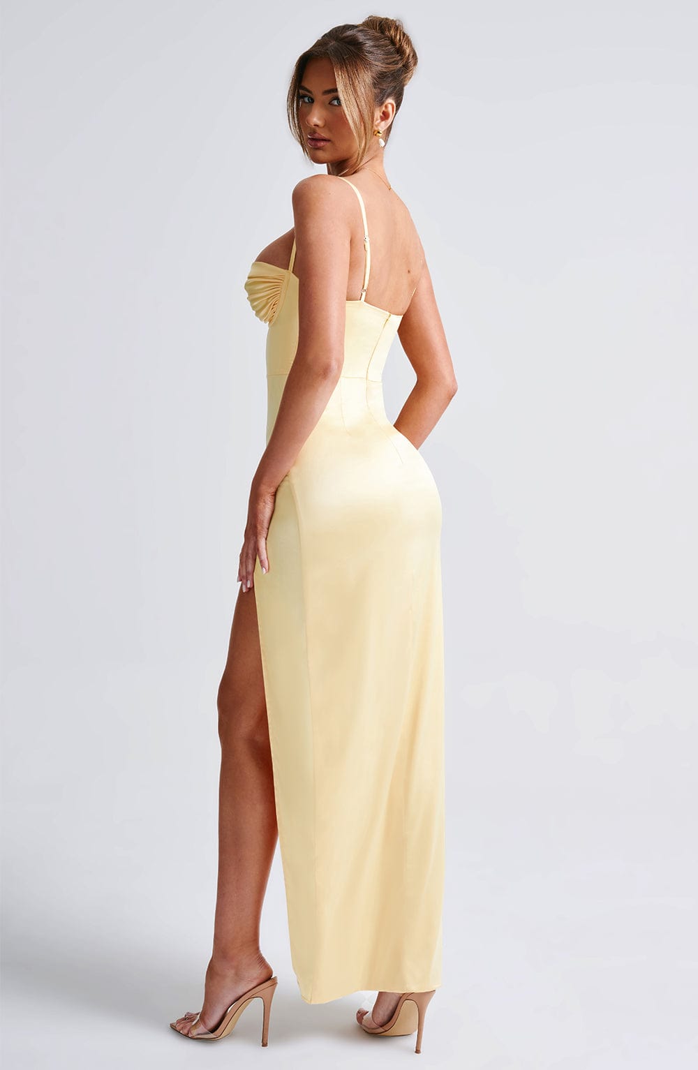 Alora Maxi Elbise - Limon