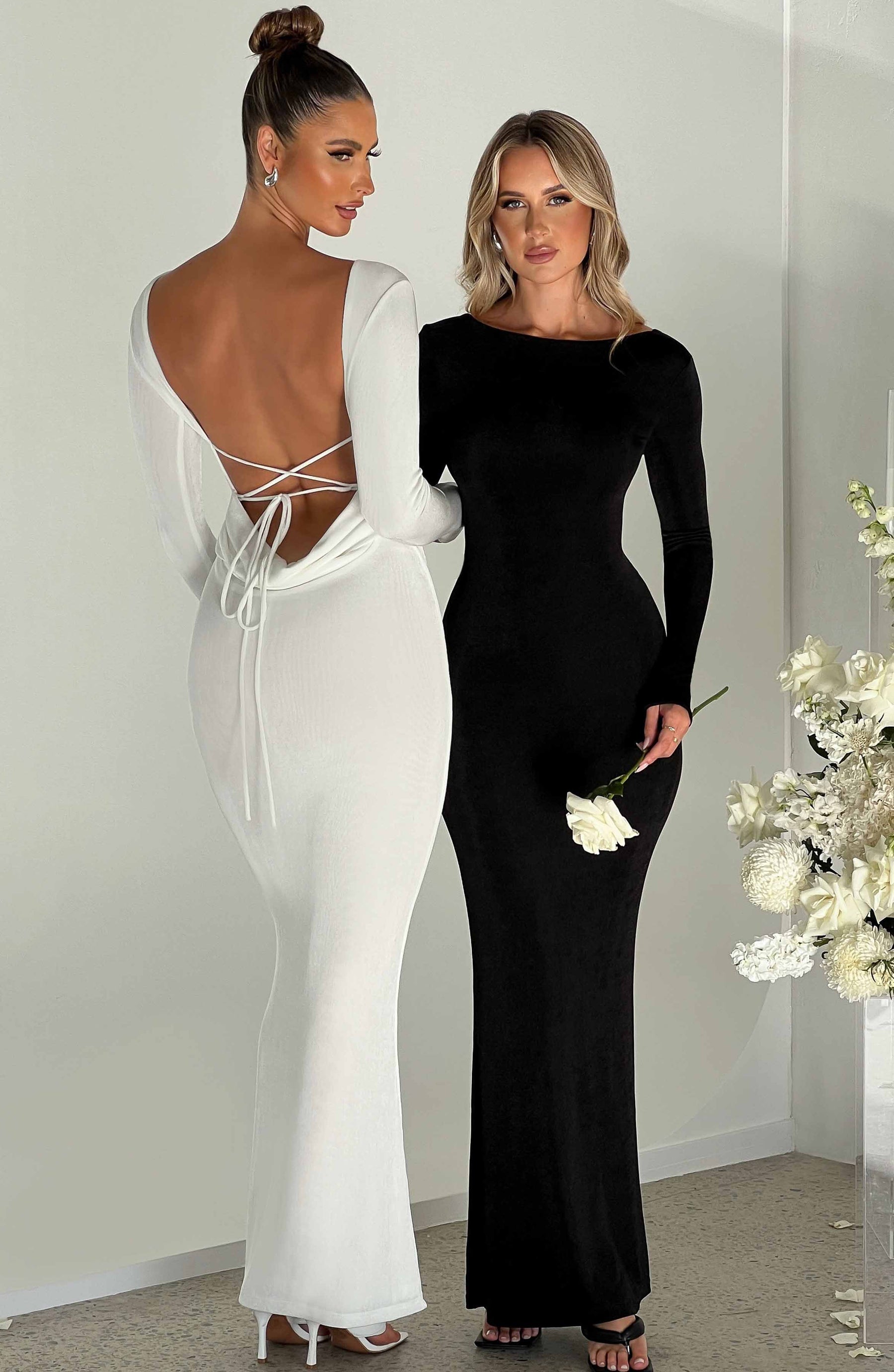 Anastasia Maxi Elbise - Siyah