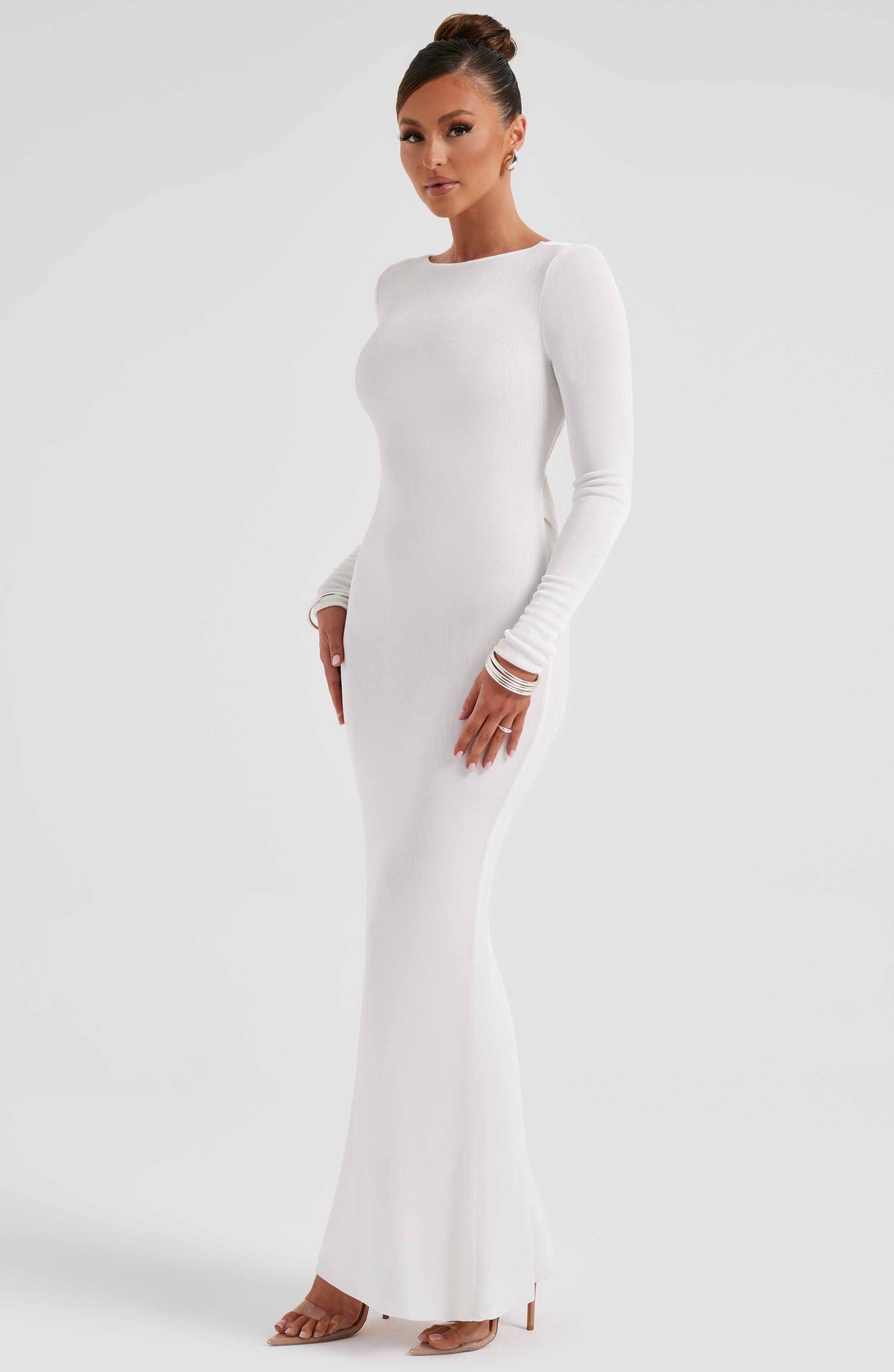 Anastasia Maxi Elbise - Fildişi