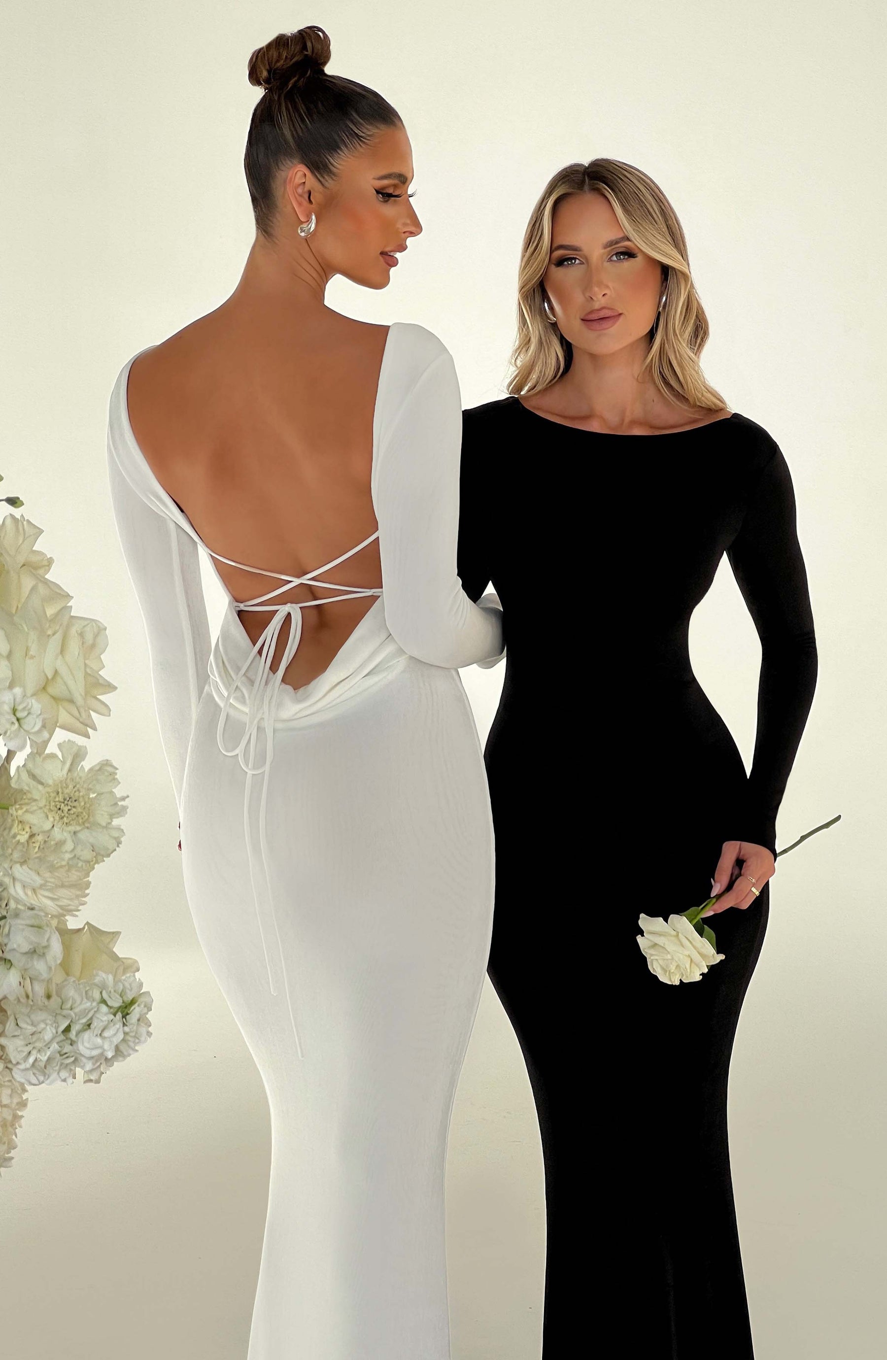 Anastasia Maxi Elbise - Fildişi