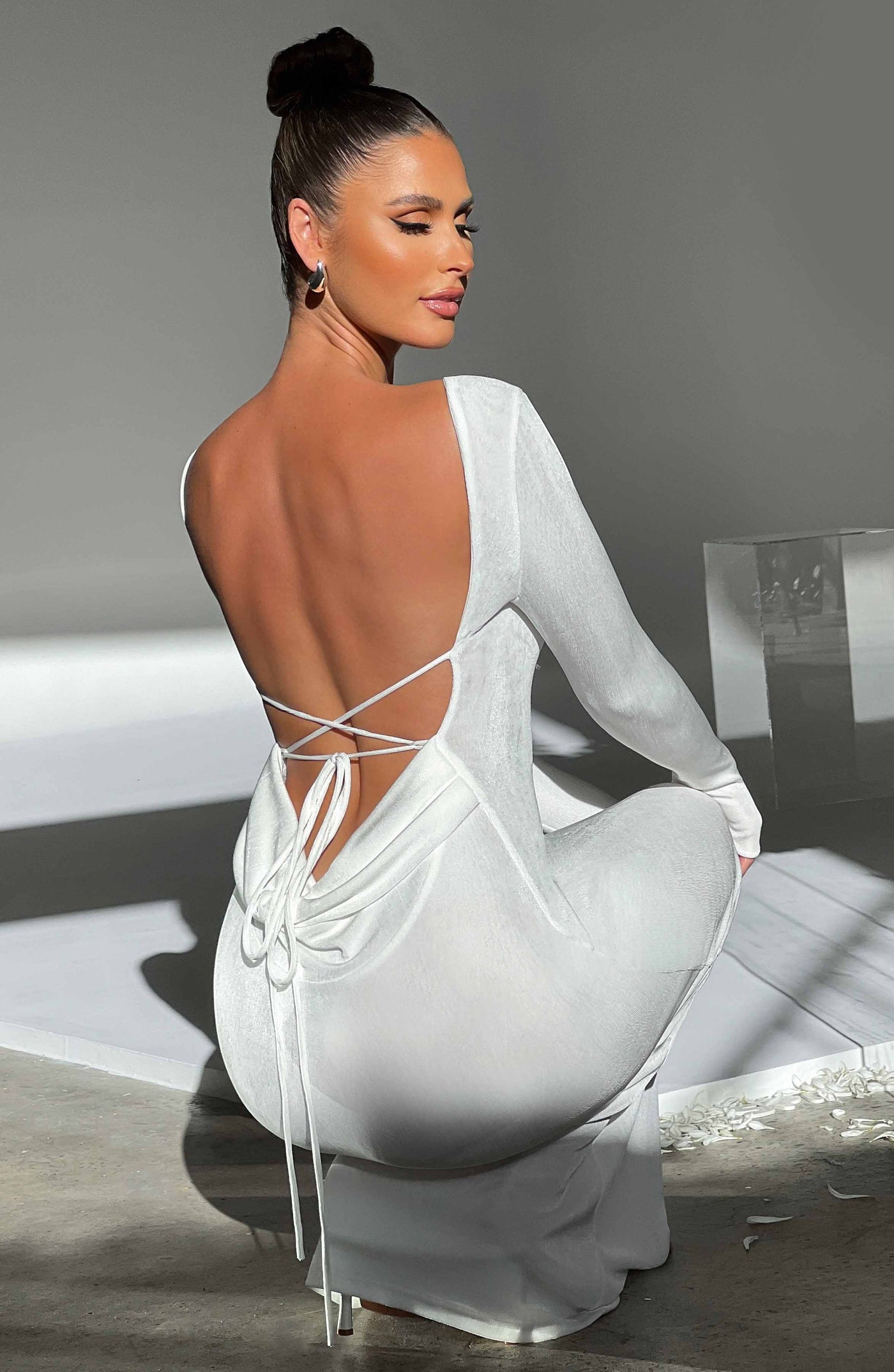 Anastasia Maxi Elbise - Fildişi