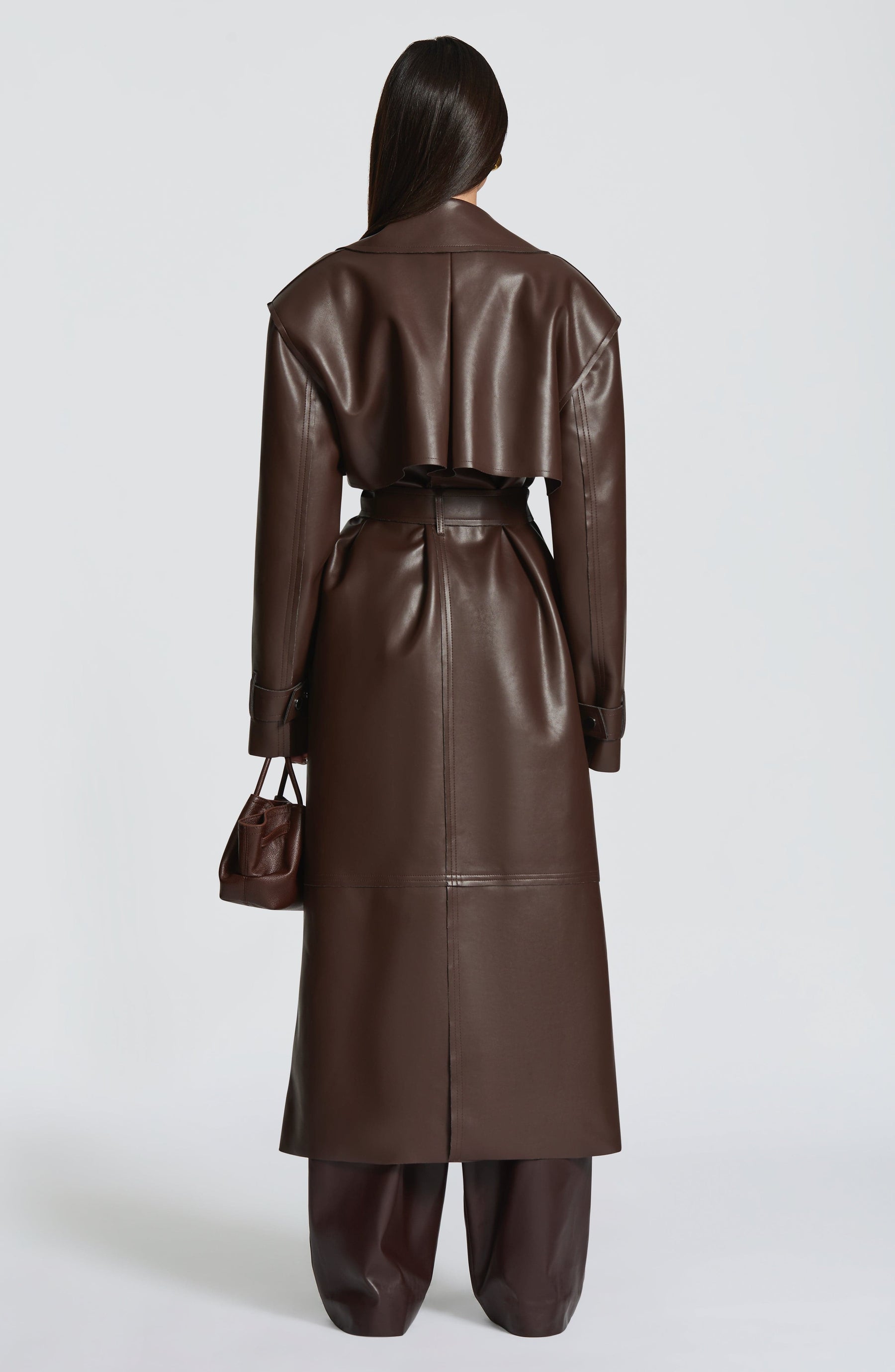 Bridget Trençkot - Erik Kahverengi
