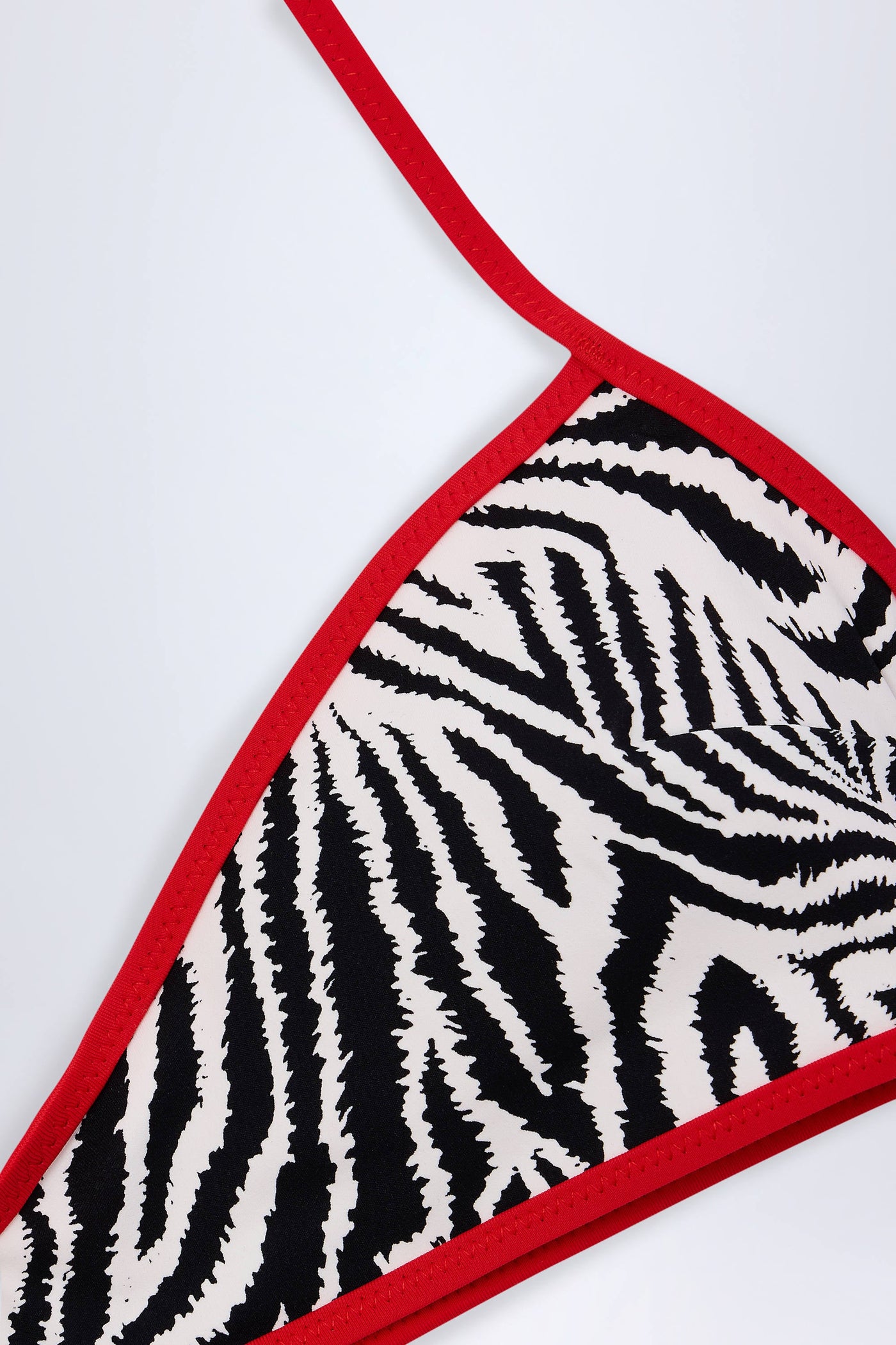 Zebra Desenli Tanga Bikini Altı