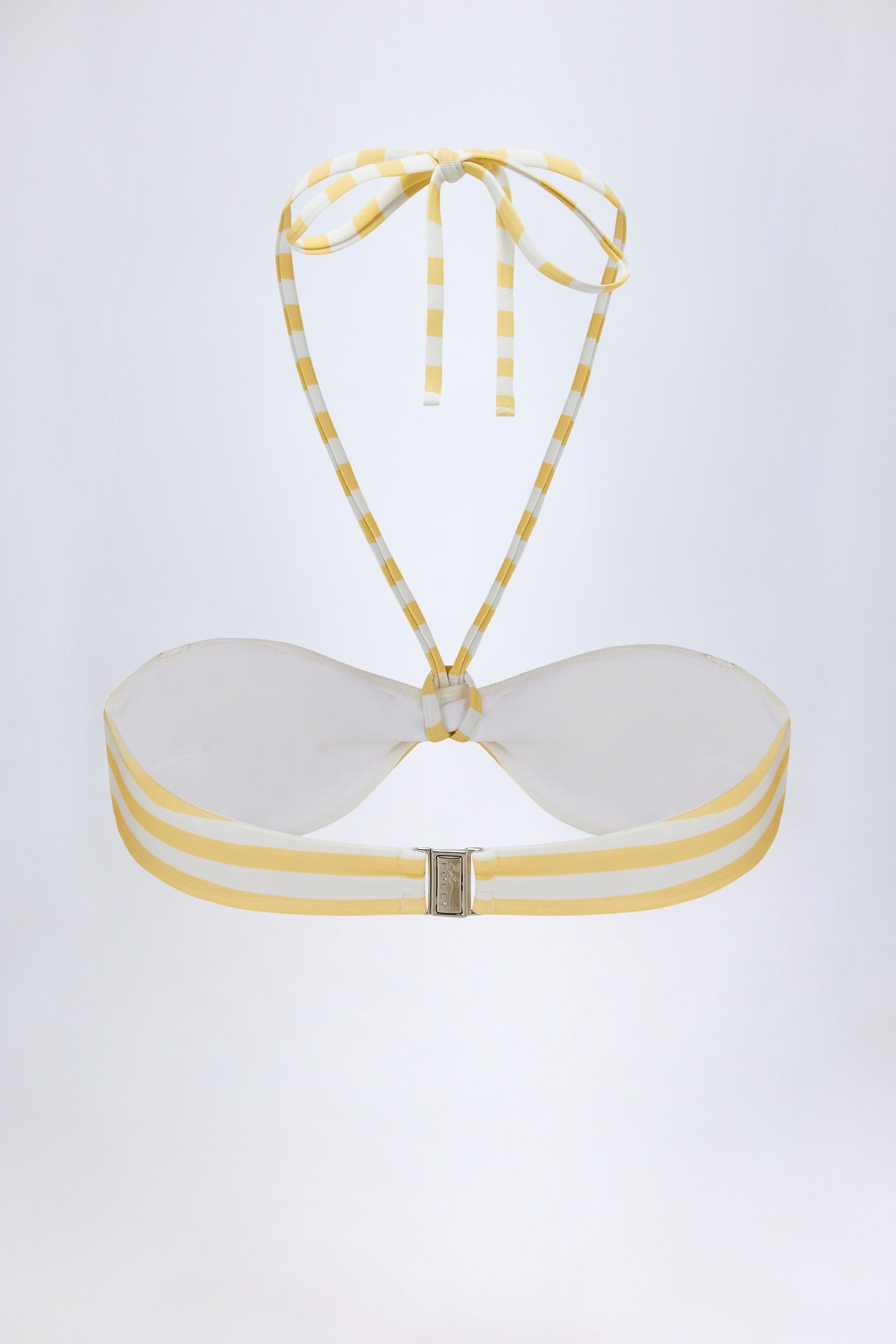 Limon Rengi Çok Yönlü Bikini Üstü