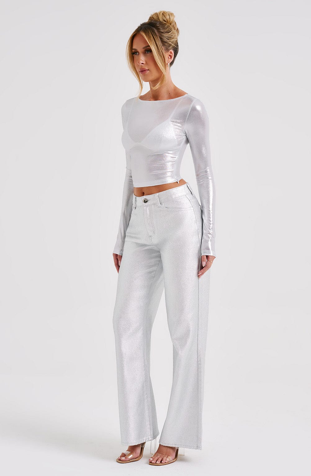 Cassidy Pant - Gümüş