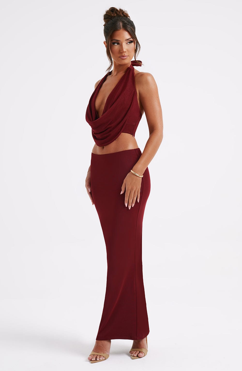 Chrishelle Top - Bordo