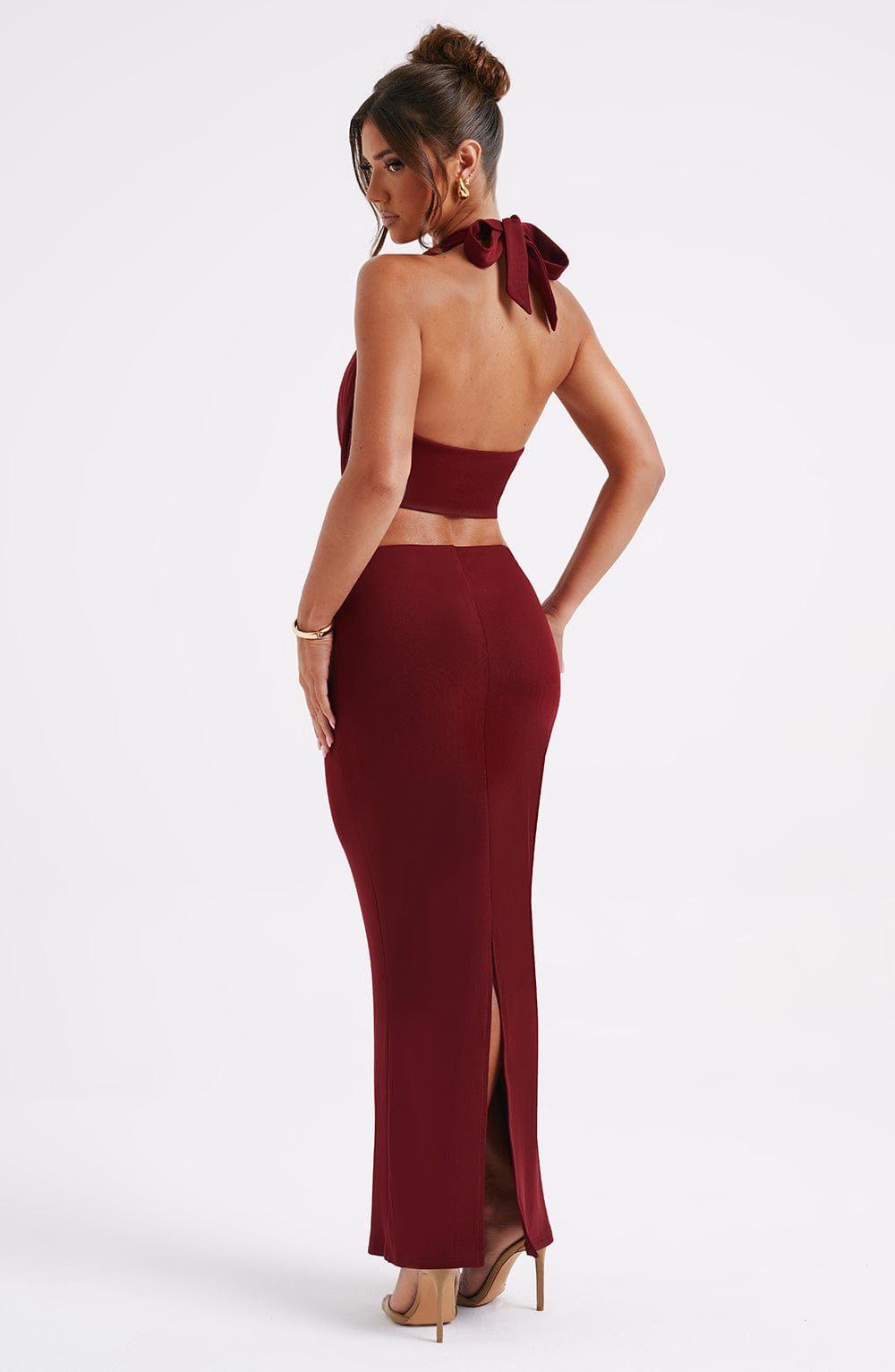 Chrishelle Top - Bordo