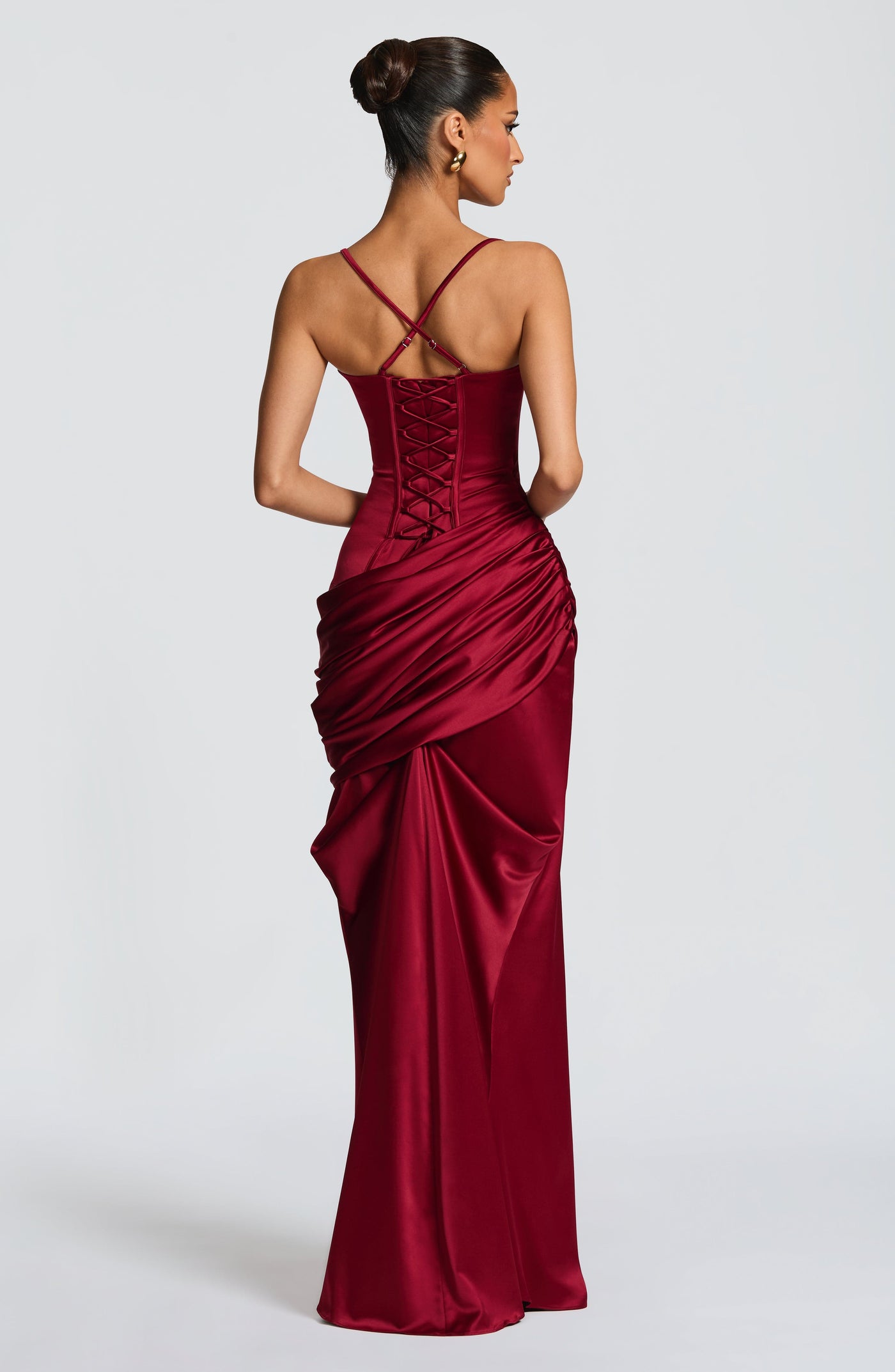 Connie Gown - Bordo