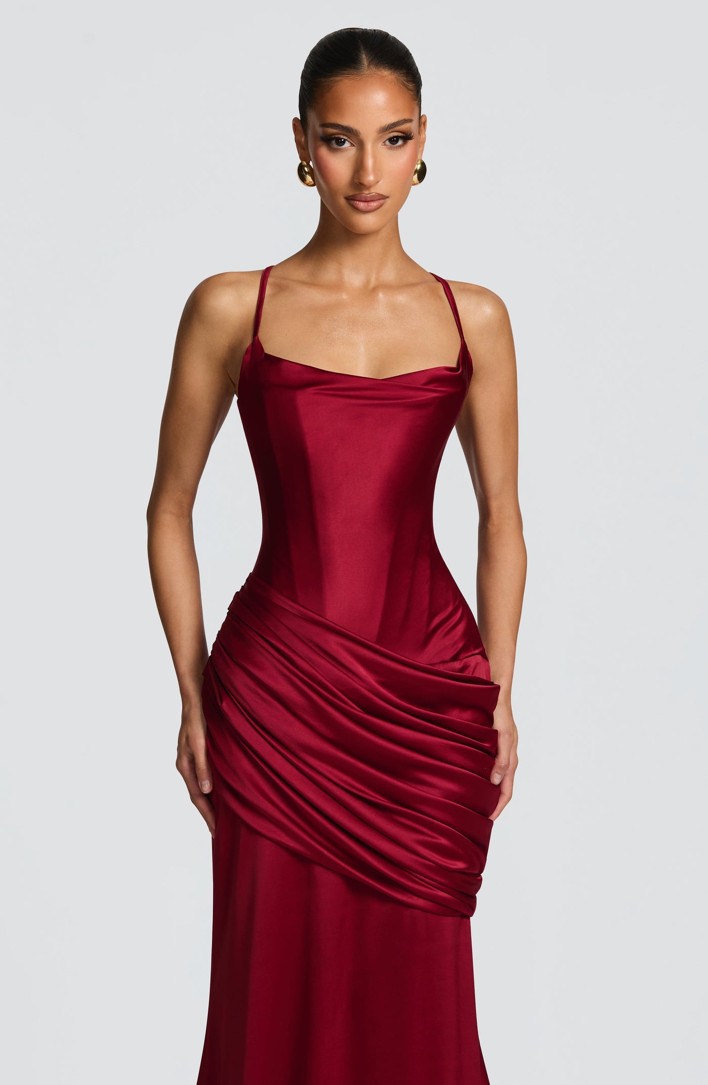 Connie Gown - Bordo