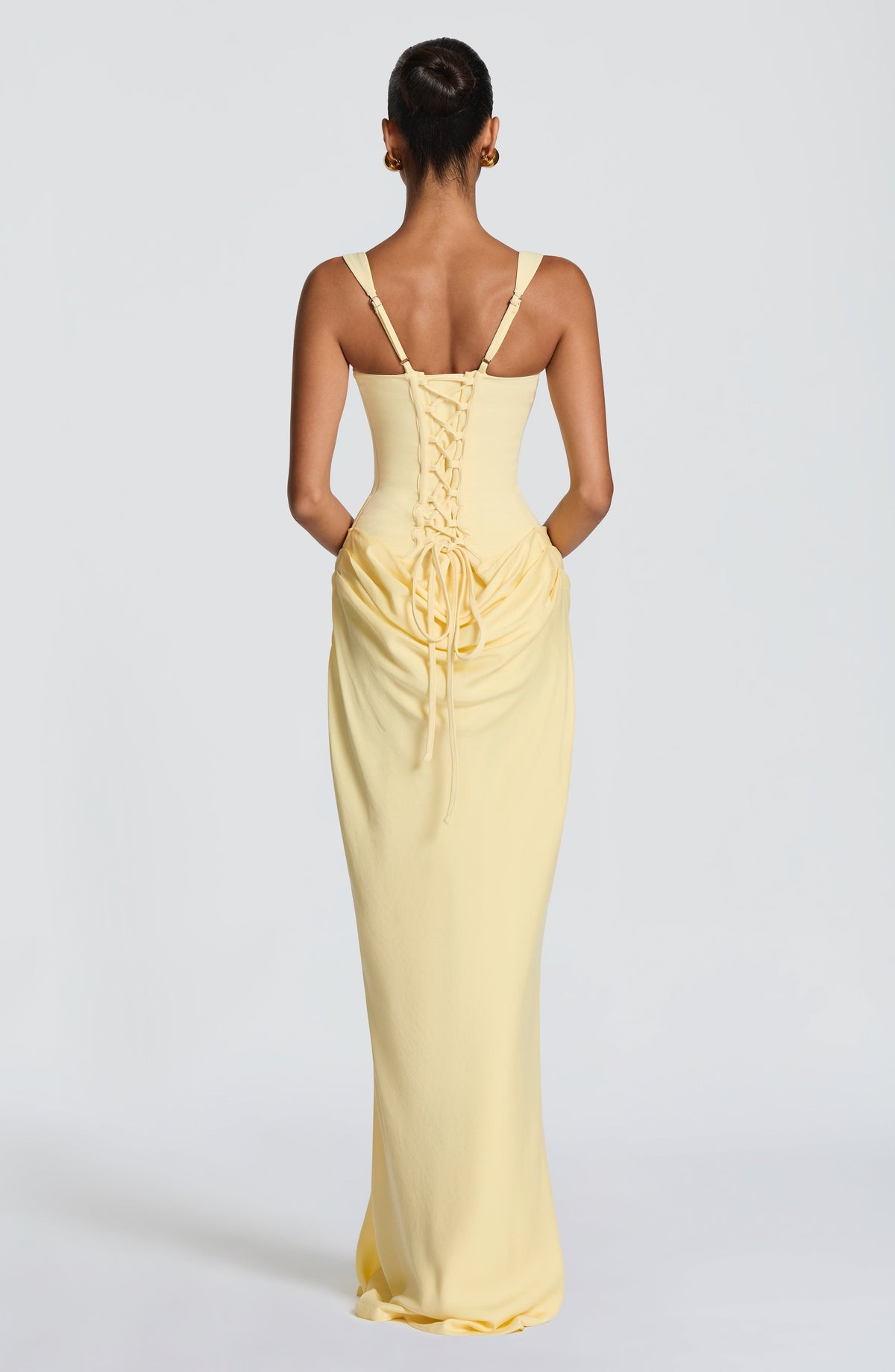 Cornelia Maxi Elbise - Limon
