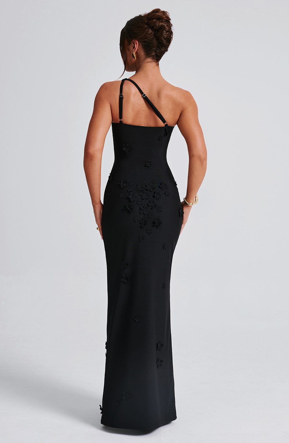 Cynthia Maxi Elbise - Siyah